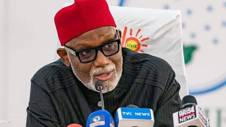 Akeredolu To FG: Let Every State Determine Salaries, Allowances Of Its Officials