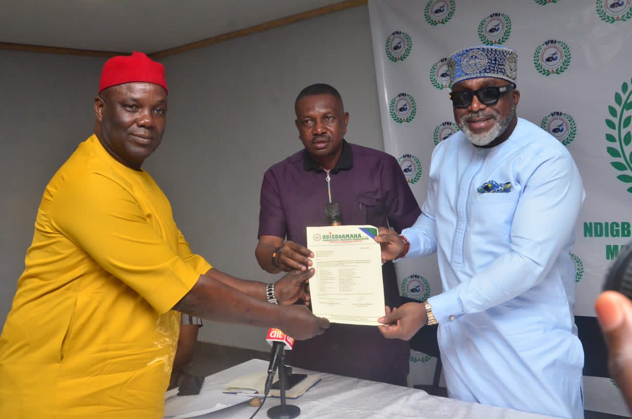IGBO Organization Presents Newly Elected Executives To Obiora Okonkwo