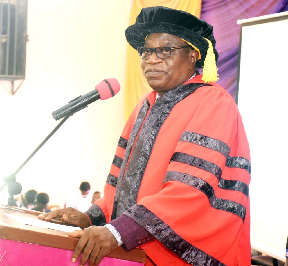 AAUA VC warns matriculating students against drug abuse, indecent dressing