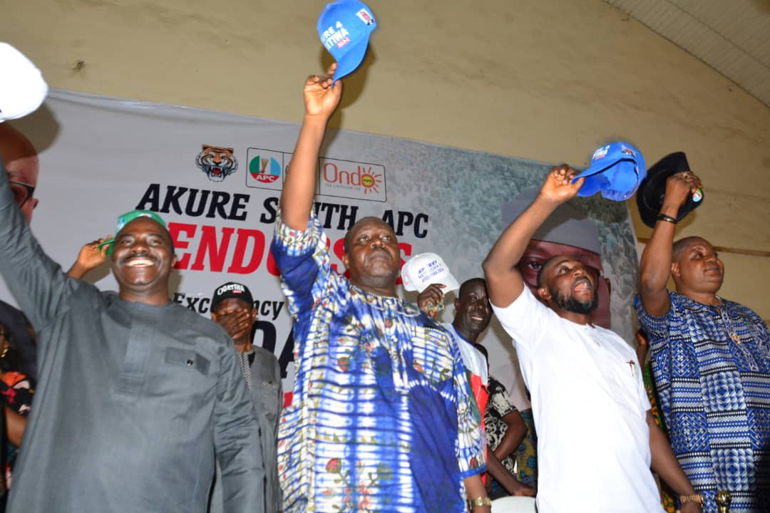 Akure South APC Leaders Endorse Gov. Aiyedatiwa