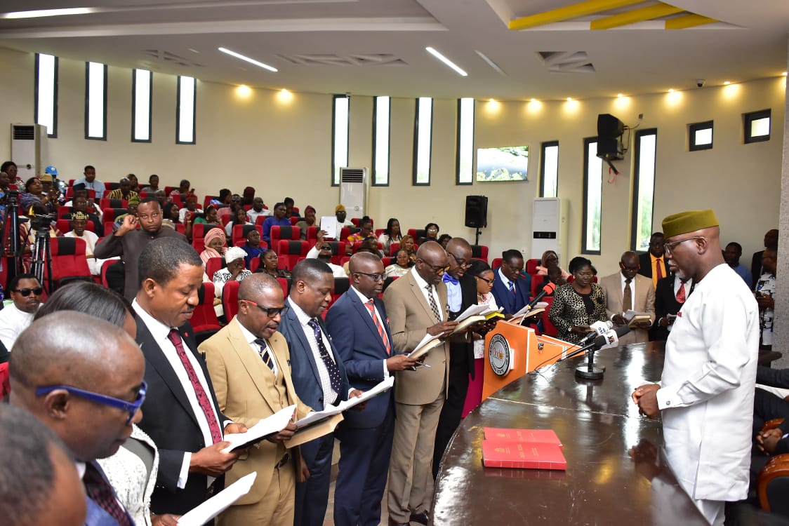 Gov. Aiyedatiwa inaugurates new permanent secretaries