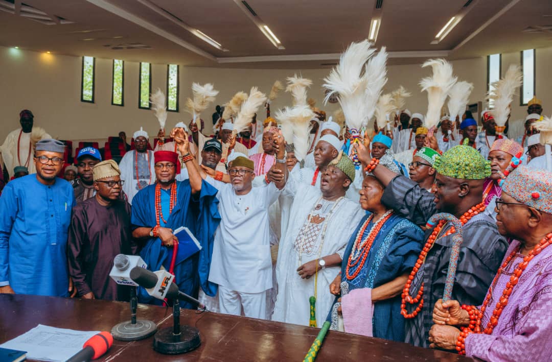 130 crown Obas endorse Gov. Aiyedatiwa