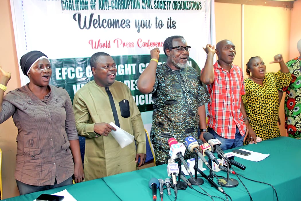 Don’t desecrate the courts while fighting corruption, anti-graft CSOs caution EFCC, others
