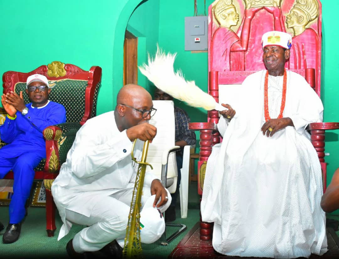 ONDO APC PRIMARY: Your victory is certain, Akoko traditional rulers assure Gov. Aiyedatiwa