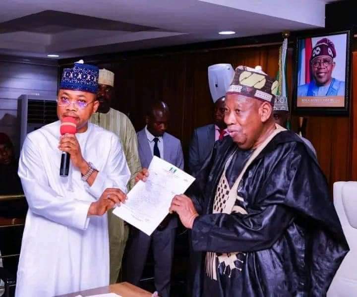 Ganduje applauds Gov Ododo over conduct of Ondo APC governorship primary