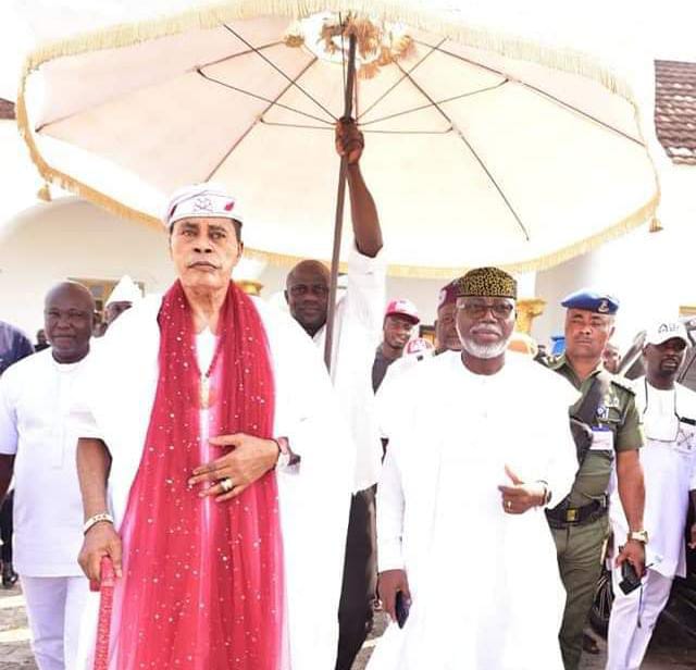 Ondo APC Primary: Olugbo of Ugbo congratulates Aiyedatiwa