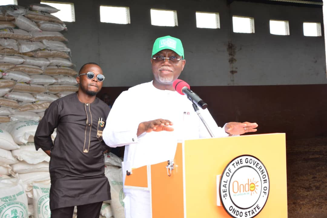 Governor Aiyedatiwa Flags off second phase of food commodities distribution