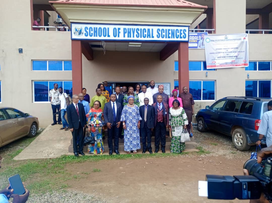 NOTAP/PZ Cussons inaugurate upgraded Chemistry Laboratory worth N100M in FUTA