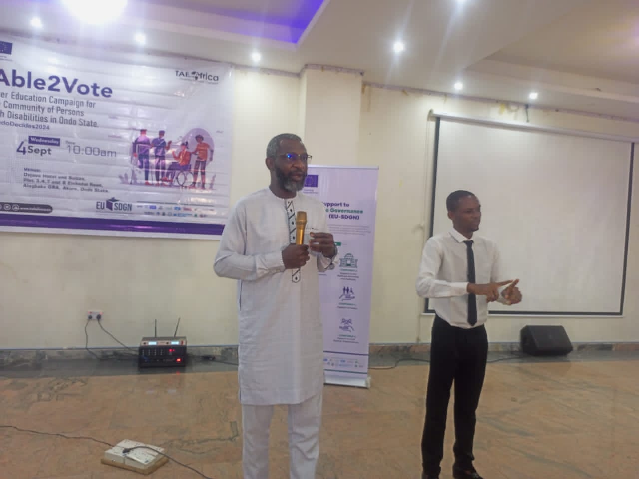 NGO sensitises PWDs on active participation in Ondo guber poll
