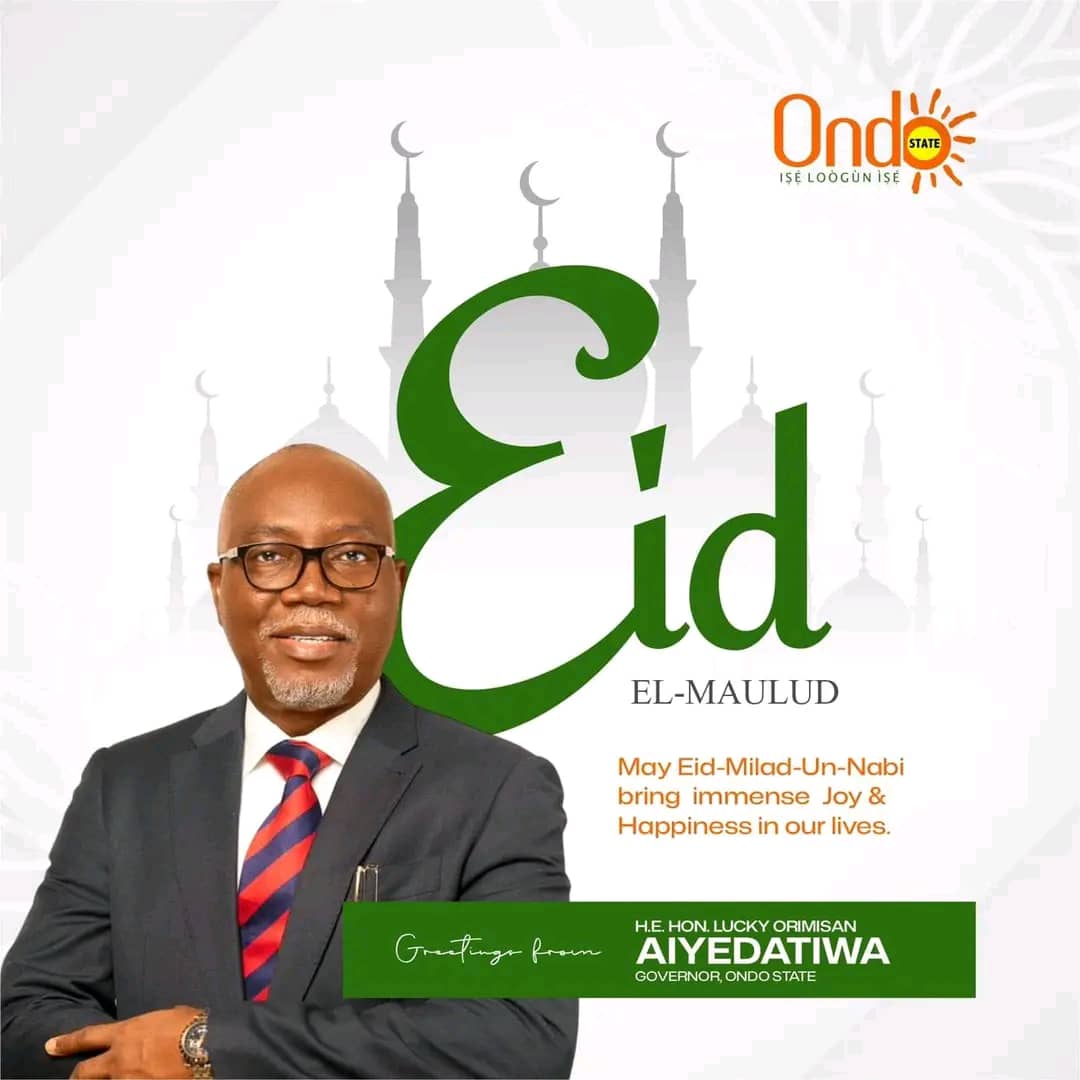 Gov Aiyedatiwa greets muslims on Eid–El-Maulud