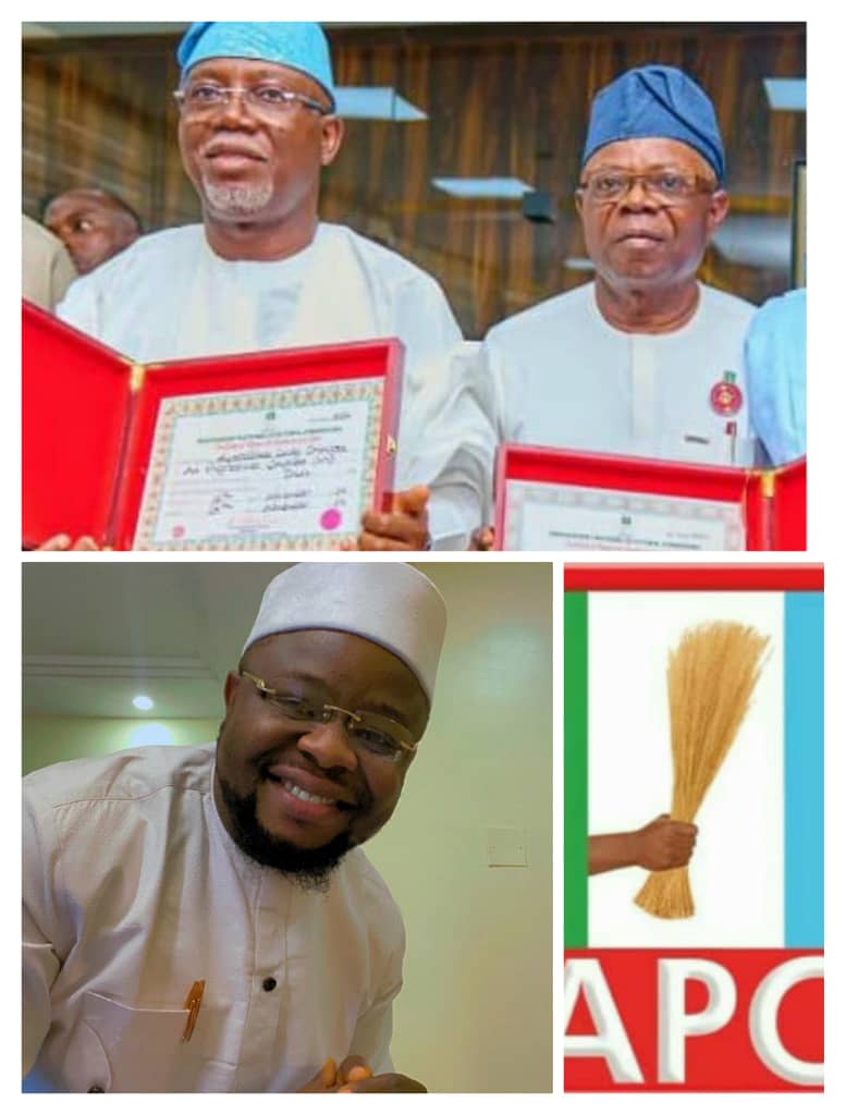 Certificate of Return: Ayodele Adedayo Congratulates, Aiyedatiwa, Deputy