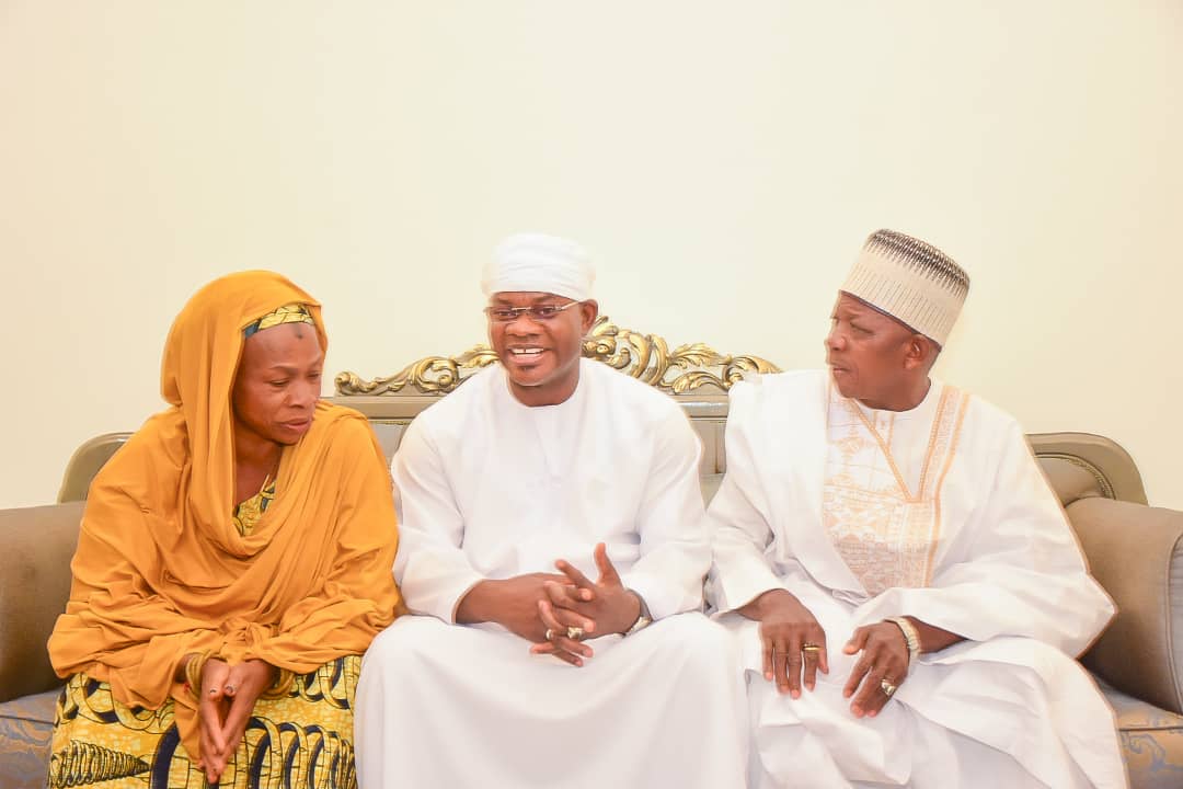 New Year: Yahaya Bello Receives Governor Ododo’s Parents