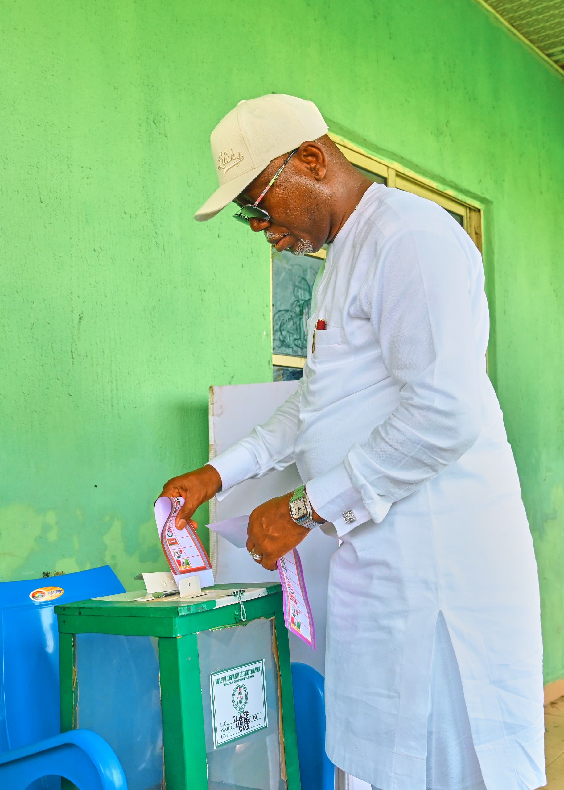 LG poll: Gov Aiyedatiwa votes, says LG autonomy will enhance grassroots devt