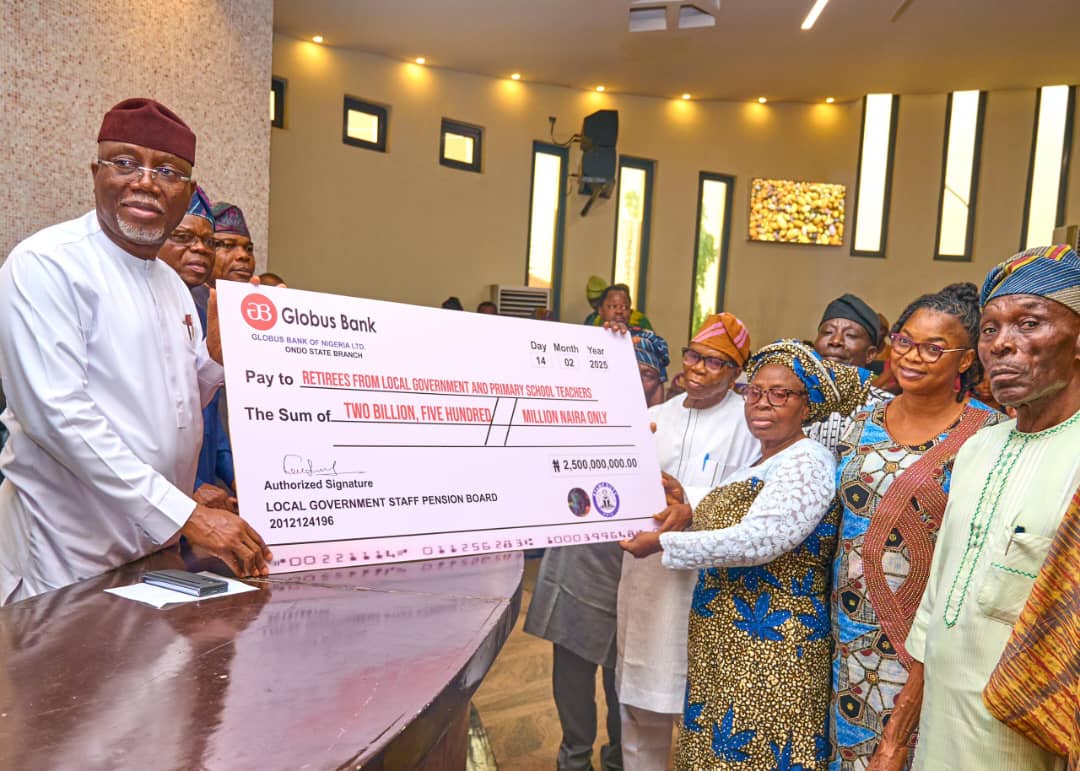 Ondo pensioners rejoice as Governor Aiyedatiwa flags off N2.5 billion gratuity payment