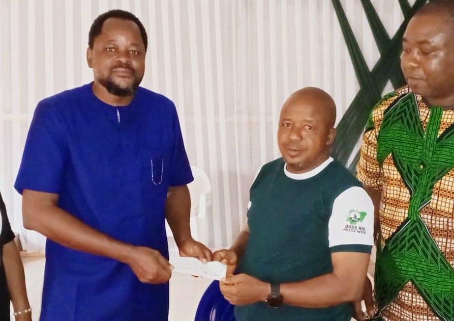 Gov Aiyedatiwa’s CPS donates N1M to NUJ to support power supply to press centre