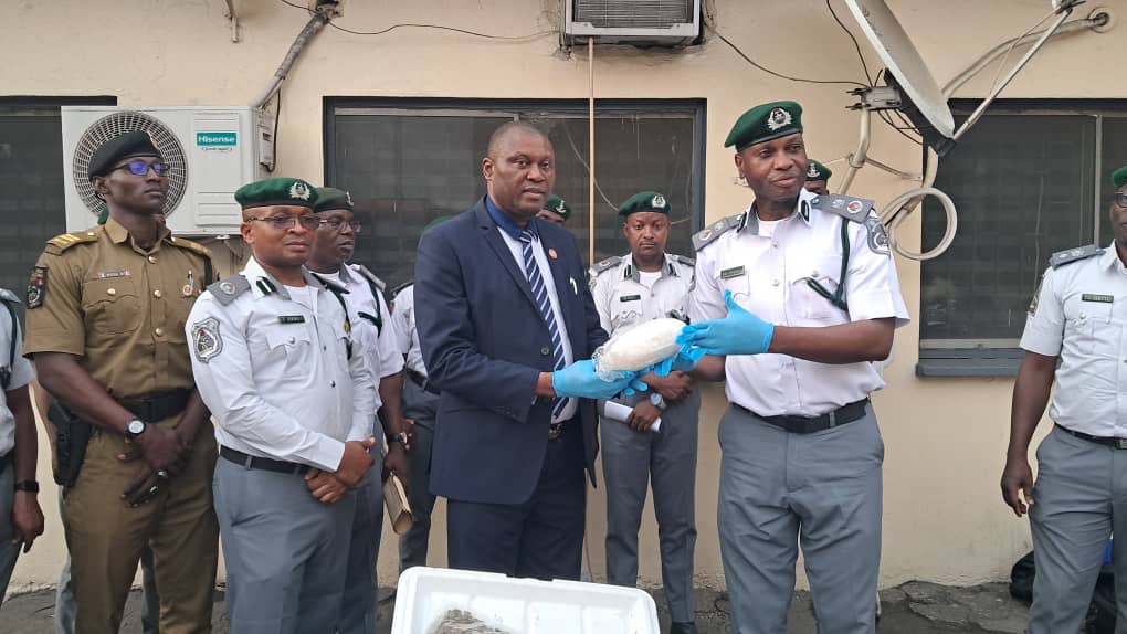 TINCAN Customs hands over ₦8bn worth of illicit drugs to NDLEA
