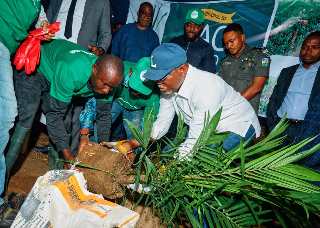 Gov Aiyedatiwa visits JB, SAO farms, hails private sector investments in agriculture