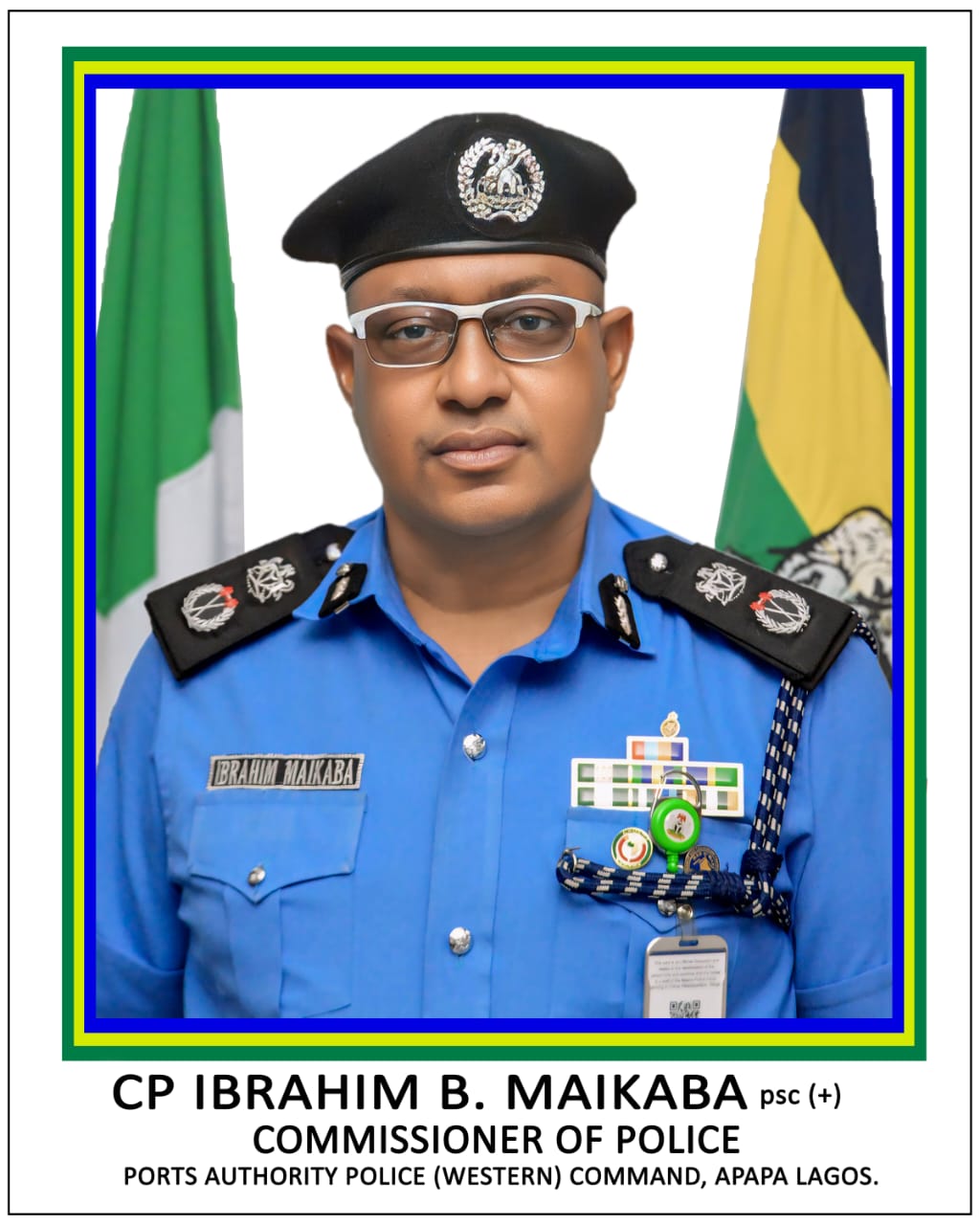 Maikaba brings 30years of policing expertise to securing Lagos Ports