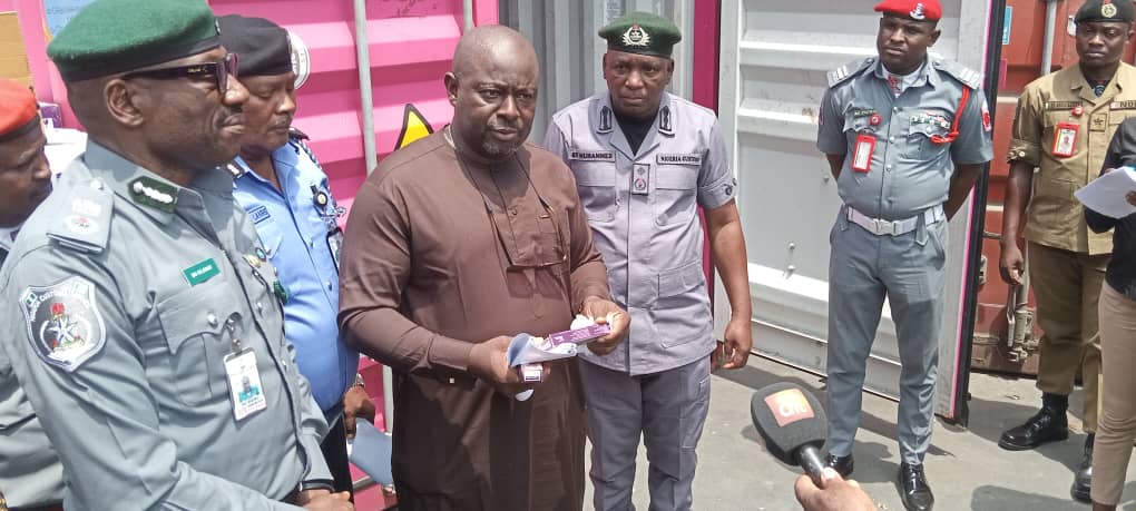Again, Apapa customs intercepts drugs, stolen cars with DPV