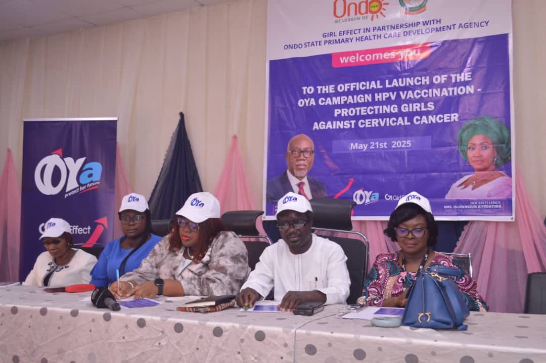 Girls Effect launches Campaign For HPV Vaccination in Ondo State